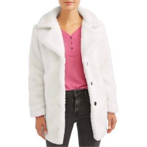 Jason Maxwell Longline Sherpa Teddy Jacket